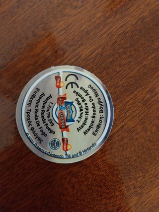 Tazos Pokémon Feraligatr 160 e Typhlosion 157