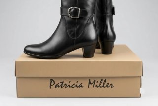 Botas altas Patricia Miller piel negra talla 36