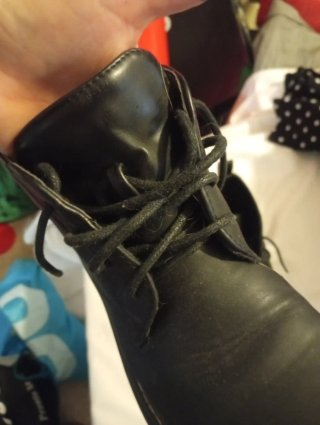 Botines de trabajo negros