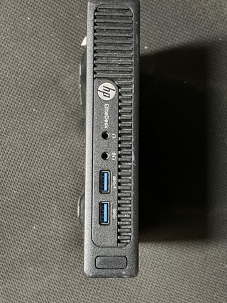 Mini PC HP EliteDesk Negro
