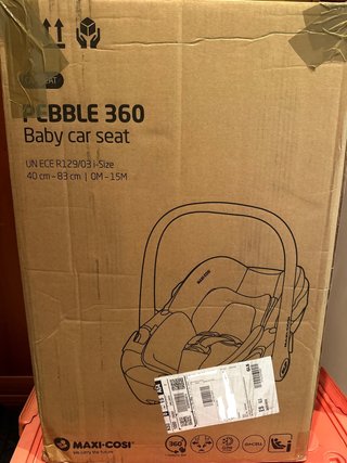 Silla Coche Maxi-Cosi Pebble 360 Nueva