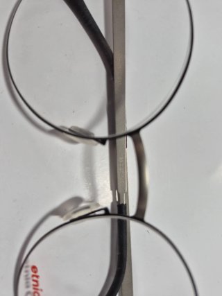 Gafas Etnia Barcelona graduar negras/plateadas