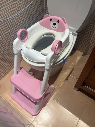 Asiento reductor WC niño con escalón