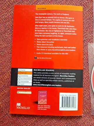 Libro Jane Eyre + 2 CDs Macmillan Readers