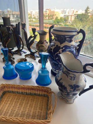 Lote adornos salón