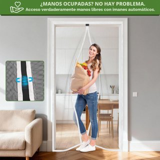 Mosquitera Puerta Magnética 110x220cm