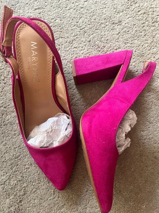 Zapatos de tacón Marypaz fucsia talla 38