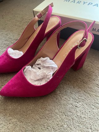 Zapatos de tacón Marypaz fucsia talla 38