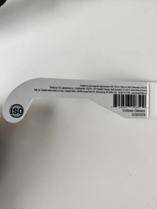 Gafas para eclipse solar