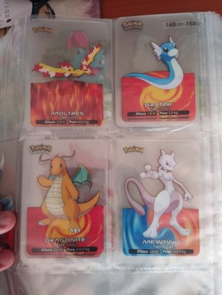 Lamincards Pokémon Colecciones 1ª, 2ª y 3ª Gen