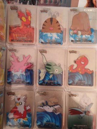 Lamincards Pokémon Colecciones 1ª, 2ª y 3ª Gen