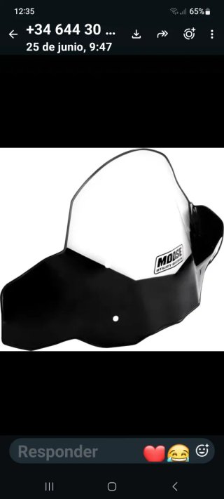 Anclaje Parabrisas Quad ATV Universal