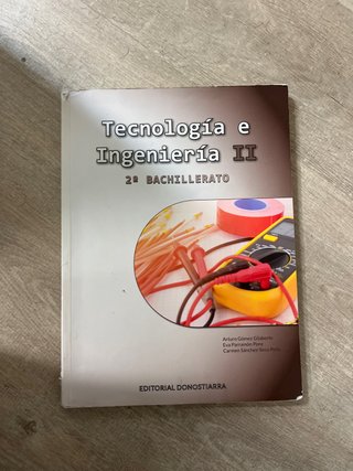Tecnología e ingeniería II. 2o Bachillerato