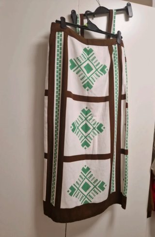 Conjunto Coosy blanco y verde