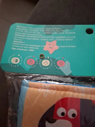 Libro sensorial tela para bebes