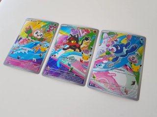 Trío Rowlett, Litten y Popplio Primeros Compañeros