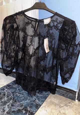 Blusa Love&Lemons Talla S Negra