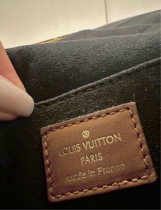 Bolso Louis Vuitton Marrón y Dorado