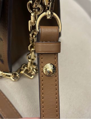 Bolso Louis Vuitton Marrón y Dorado