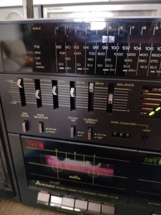 Radio Cassette Mitsubishi Doble