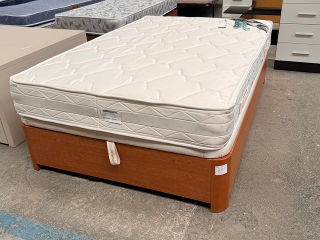 Cama Canapé 120cm Madera y Tela