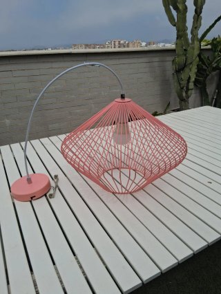Lámpara infantil Maison du Monde rosa