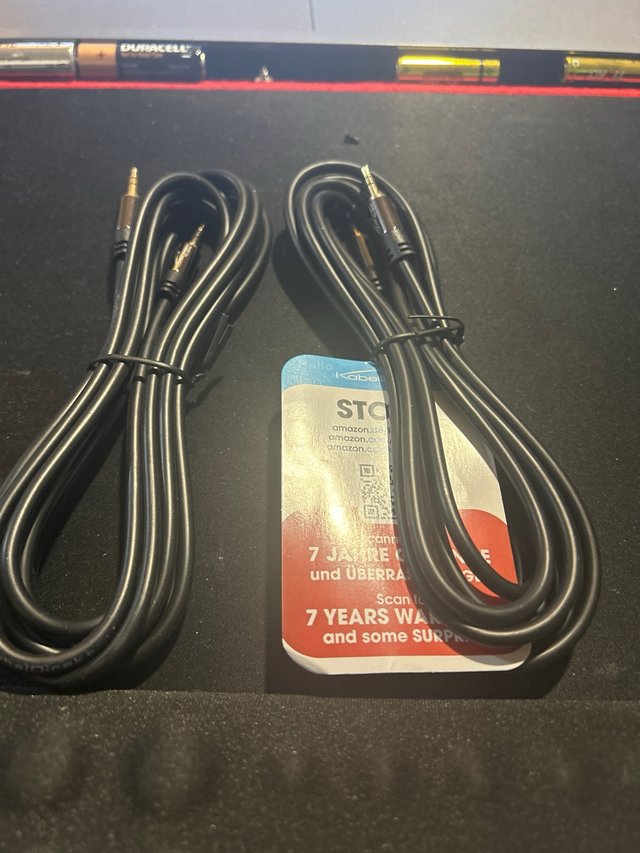 KabelDirekt Cable Audio AUX Jack 3.5mm 2x3m