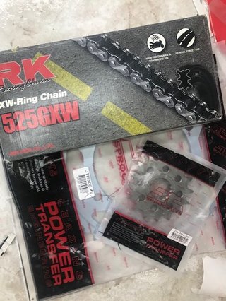 Kit Transmisión RK 525GXW Ducati 749 Biposto