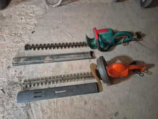 2 Cortasetos. Bosch y Husqvarna
