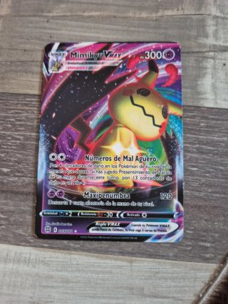 Carta Pokémon Mimikyu VMAX 069/172