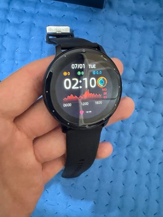 Lotto 2 Smartwatch GUHUAVMI GPS Nero/Argento