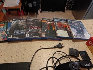 Consola PS2 Negra + 19 Juegos