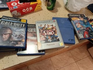 Consola PS2 Negra + 19 Juegos