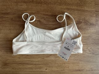Top bikini Zara bralette swimsuit