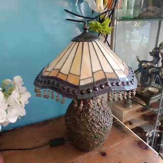 Lámpara Tiffany Cerámica Artesanal