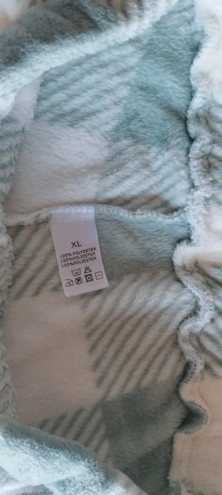 Pijama Invierno Verde y Blanco.