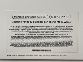 MacBook Air 2020 Gris Espacial