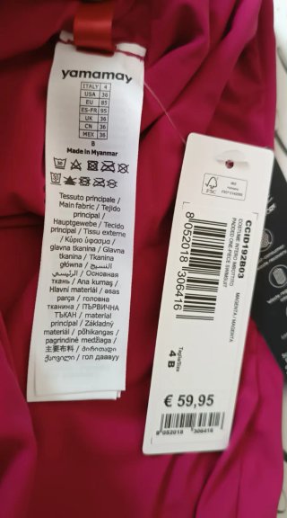 Bañador mujer Yamamay Magenta