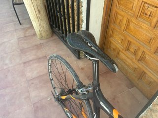 Bicicleta carretera Orbea fibra carbono