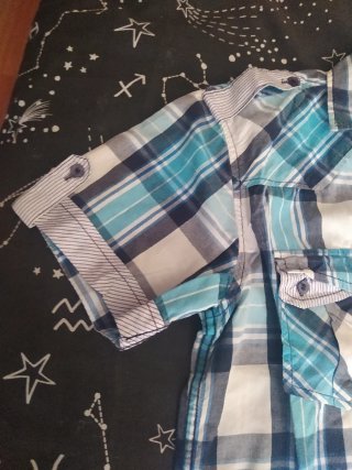 Camisa X-NAME Verano Azul y Blanca