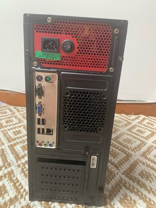 Ordenador Gaming Nox Negro y Rojo