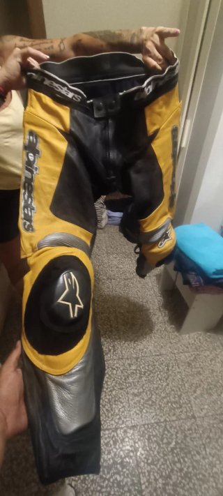 Mono de cuero Alpinestars 2 piezas