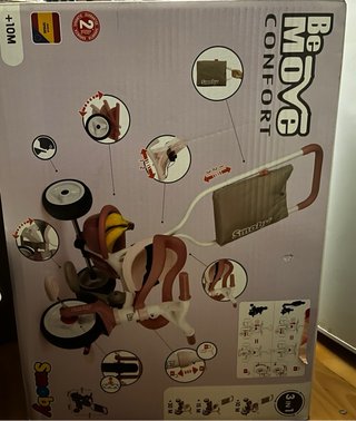 Triciclo Smoby Be Move Confort 3 en 1