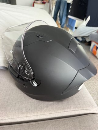 Casco Moto Integral 130R Katsura V2 Negro Mate