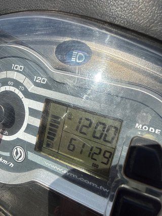 Moto Scooter SYM 125cc Blanca