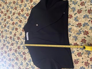 Blazer nero elegante Rinascimento taglia L