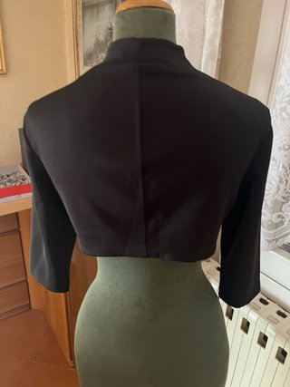 Blazer nero elegante Rinascimento taglia L