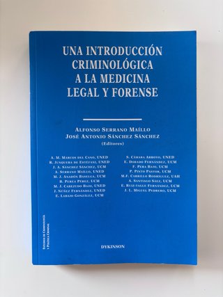 Una Introducción criminológica a la medicina le...