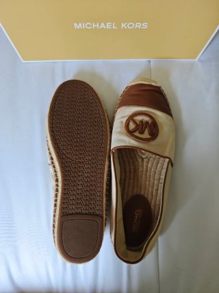 Alpargatas Michael Kors Beige y Marrón