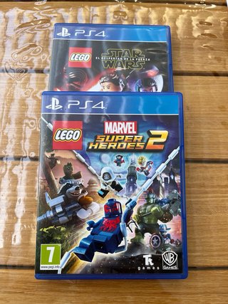 Pack LEGO PS4 (Star Wars y Marvel Super Heroes 2)